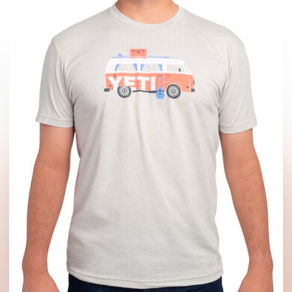 Yeti Volkswagen Bus Graphic T Shirt unisex size Small - Picture 5 of 7